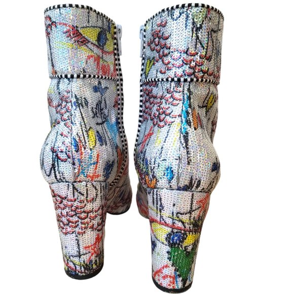 Christian Louboutin Moulamax 85 Paillette Loubietag - Picture 2 of 5